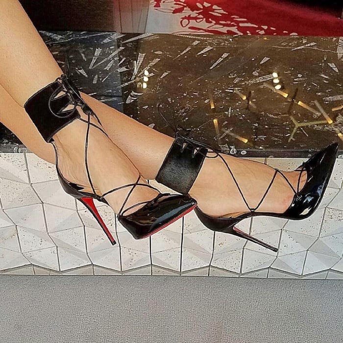 Christian Louboutin 'Corsankle' heels