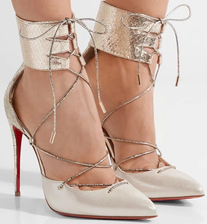 Christian Louboutin Corsankle pumps