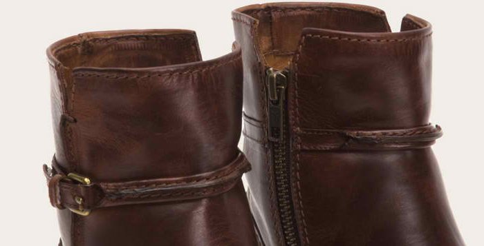 Uneven stitching is a clear indicator of fake boots