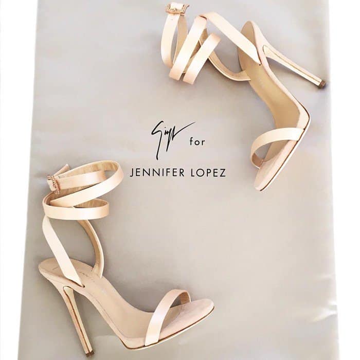 Giuseppe Zanotti Giuseppe for Jennifer Lopez 'Leslie' Sandals