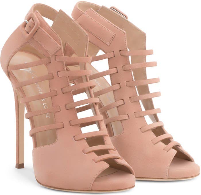 Giuseppe for Jennifer Lopez 'Jen' Laser Cutout Booties