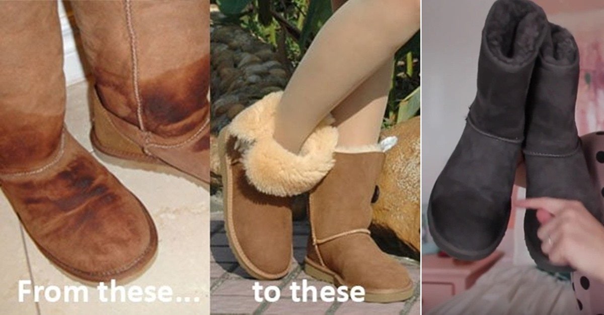 cleaning ugg boots