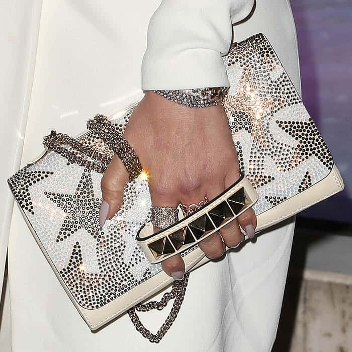 Jennifer Lopez's Valentino star-studded handbag