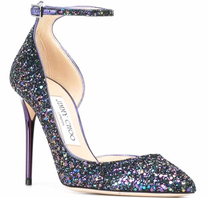 Jimmy Choo Lucy d'Orsay Suede Pumps