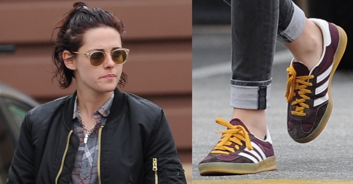 kristen stewart adidas shoes