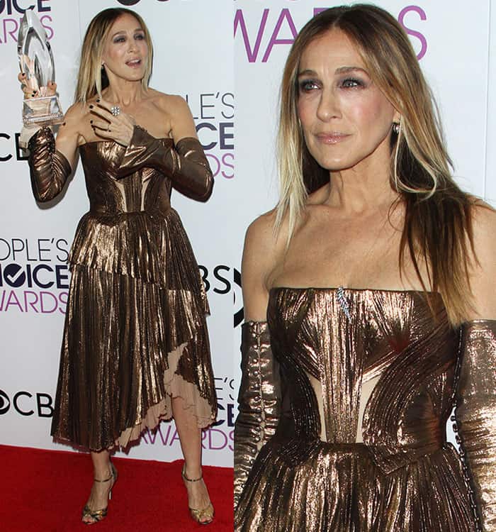 Sarah Jessica Parker at the 2017 People’s Choice Awards held at the Microsoft Theatre in Los Angeles