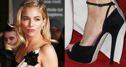 Sienna Millers Feet