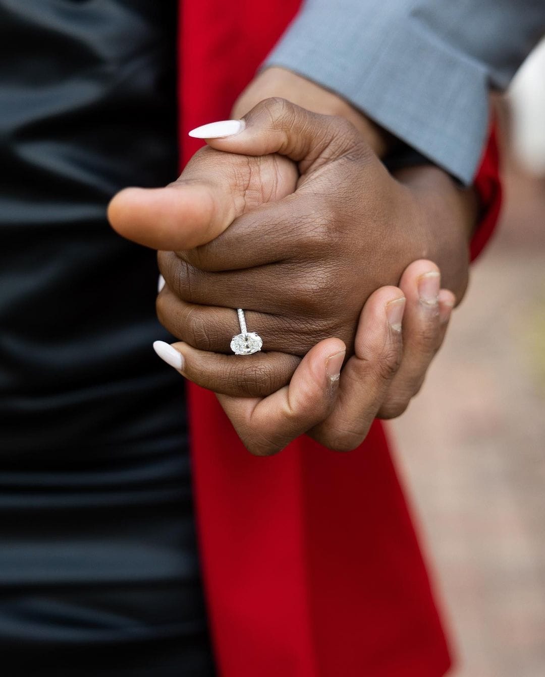 Simon Biles's diamond engagement ring is a 3-carat rock with F color and VVS2 clarity that is estimated to cost $300,000