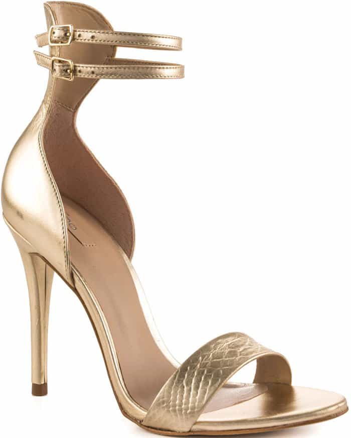 Aldo Faine Sandals in Gold