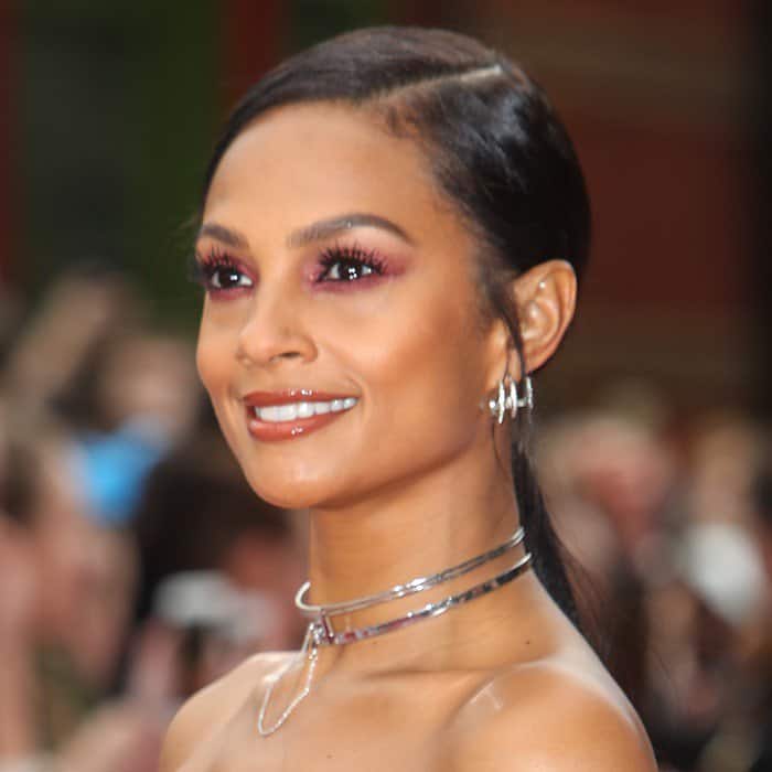 Alesha Dixon's Eddie Borgo choker necklace