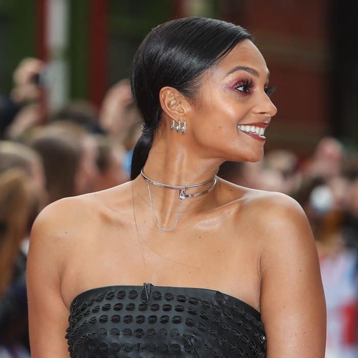 Alesha Dixon made sure all eyes were on her