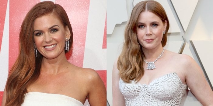 Amy Adams (right) and Isla Fisher (left) often joke about being celebrity twins