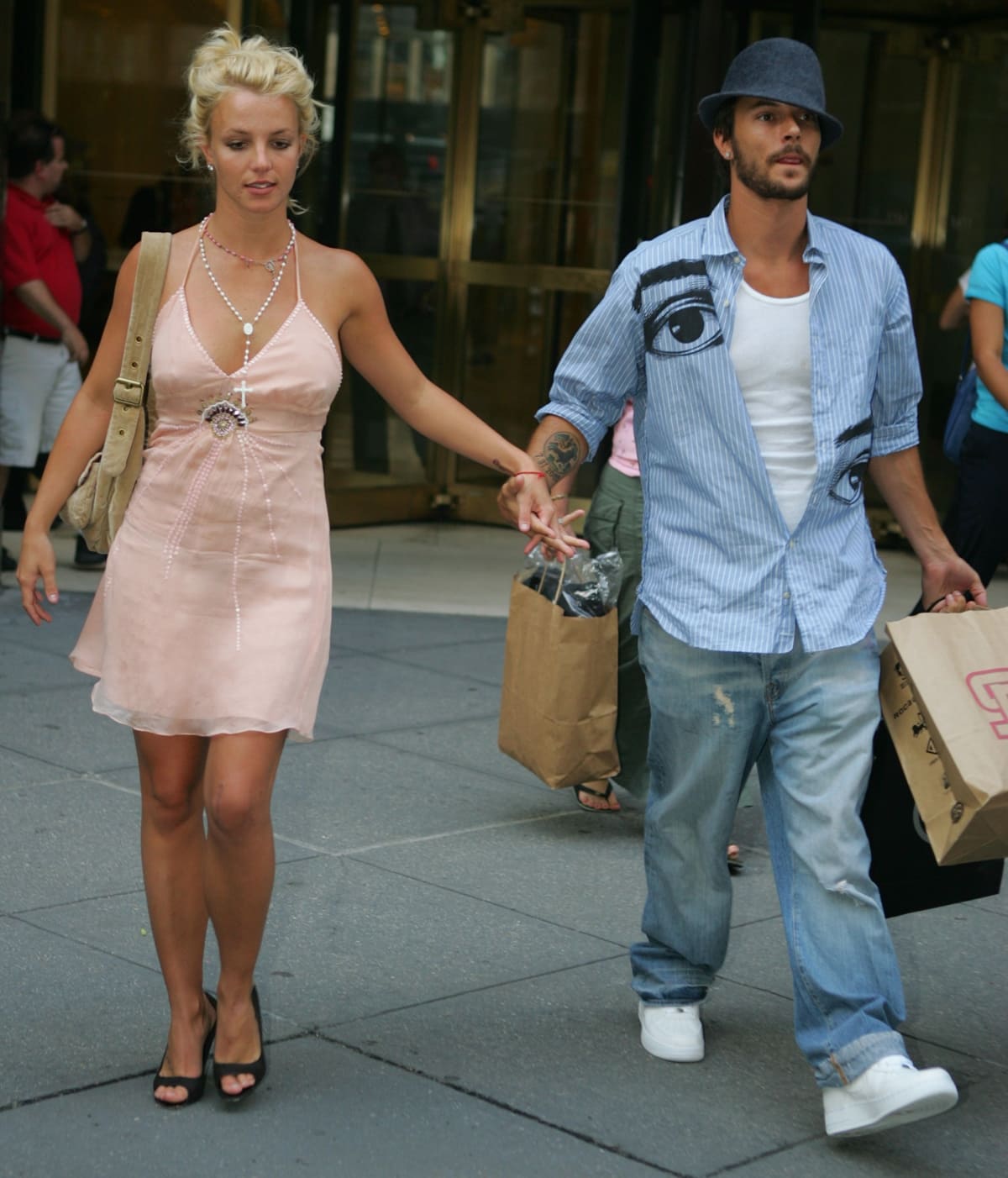 Britney Spears and Kevin Federline share two sons together and were married from 2004 to 2007