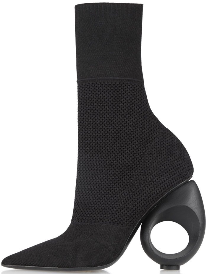 Burberry 'Kimberly' Sculpt-Heel Sock Booties