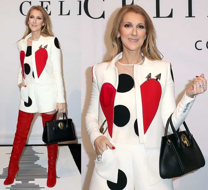 Celine Dion accessories collection by Bugatti unveiled during Project Womens trade fair.