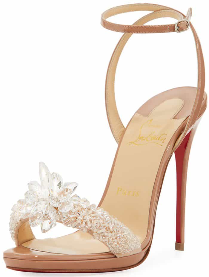 Christian Louboutin 'Crystal Queen' Embellished Sandals