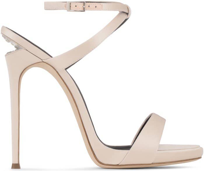 Giuseppe Zanotti Dionne Sandals with Crystals and Sculpted Heels