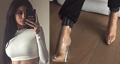 kendall kylie clear boots