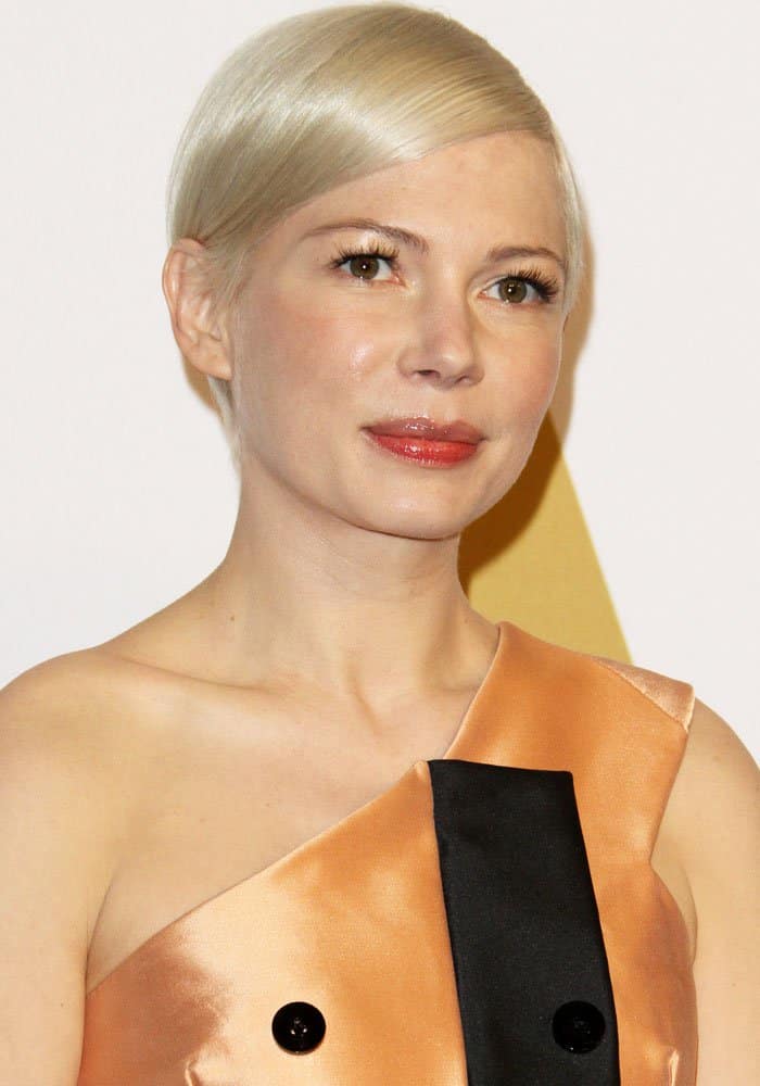 Michelle Williams at the 89th Oscars nominees luncheon