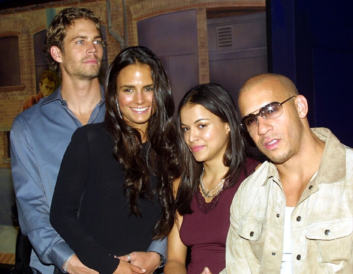 Paul Walker is rumored to have dated Jordana Brewster while Michelle Rodriguez dated Vin Diesel