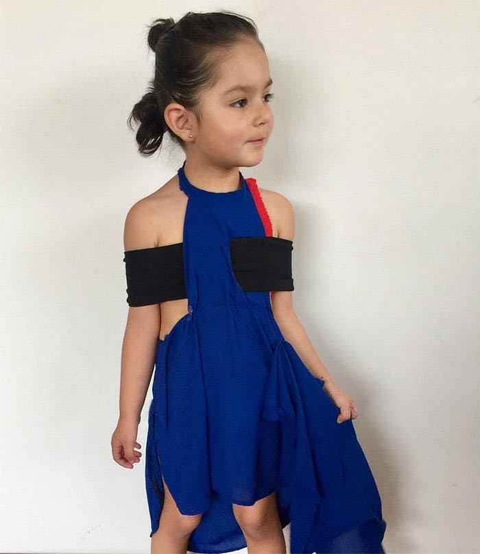 3-year-old Ana Molano Peña dressed up as Emma Watson -- posted on Daniela Peña's Instagram account on February 23, 2017