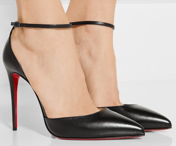 Black Christian Louboutin "Uptown" Pumps