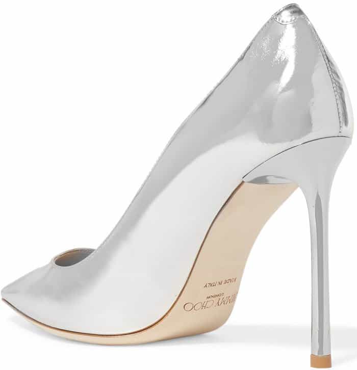 Jimmy Choo Romy Metallic Pumps