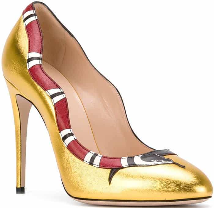 Gucci Snake Pumps