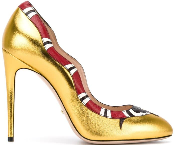 Gucci Snake Pumps