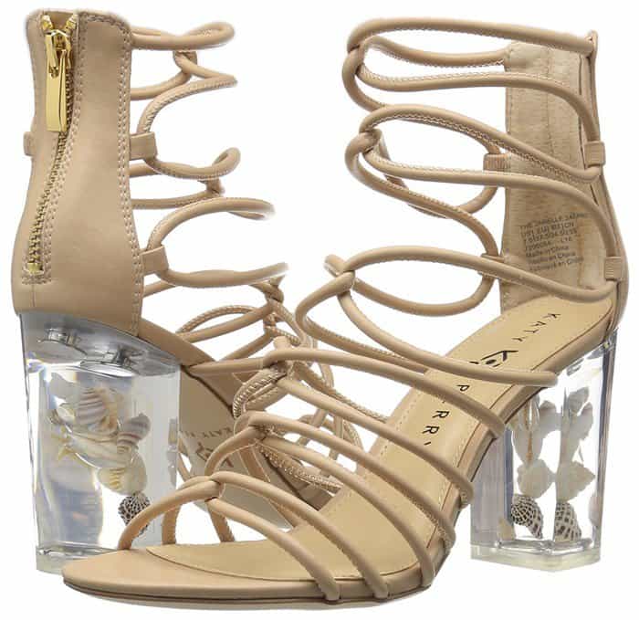 Katy Perry 'The Janelle' Lucite Sandals