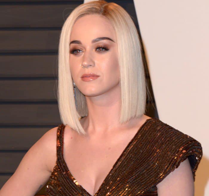 Katy Perry at the Vanity Fair Oscar Party