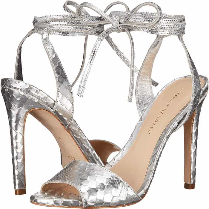 Loeffler Randall Ellie Sandals Silver