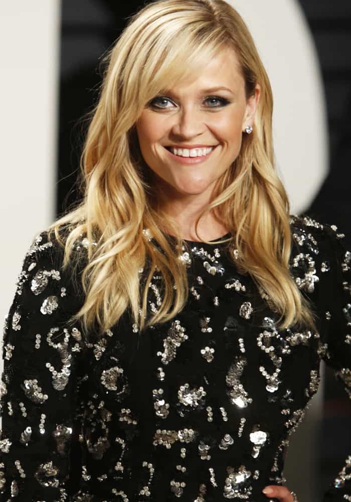 Reese Witherspoon at the Vanity Fair Oscar Party held at Wallis Annenberg Center for the Performing Arts