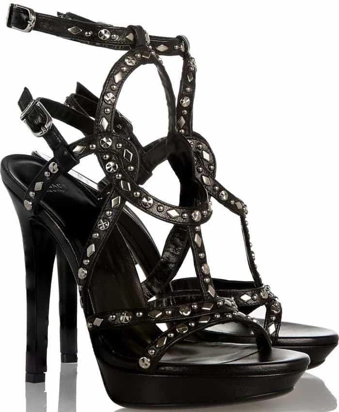 Versace studded leather sandals
