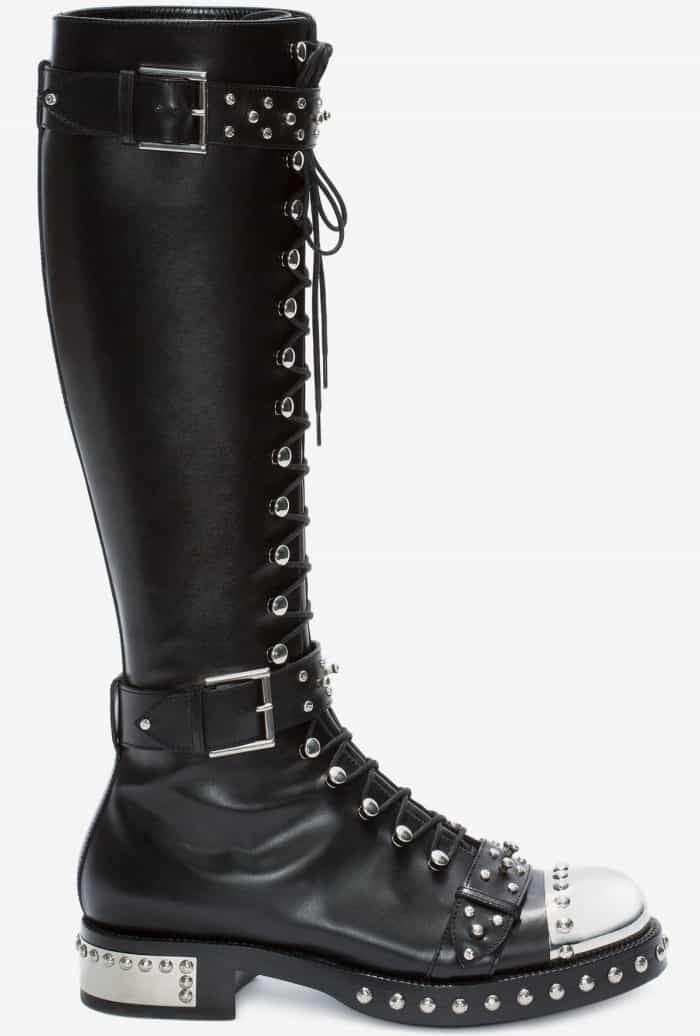 Alexander McQueen Hobnail Boots