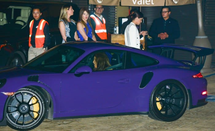 Caitlyn Jenner leaving Nobu restaurant in Malibu