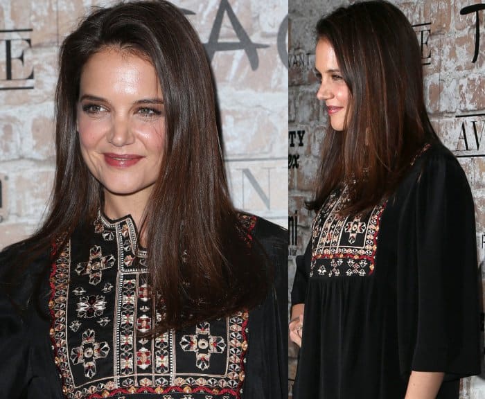 Katie Holmes at the TAO, Beauty & Essex, Avenue, and Luchini LA Grand Opening
