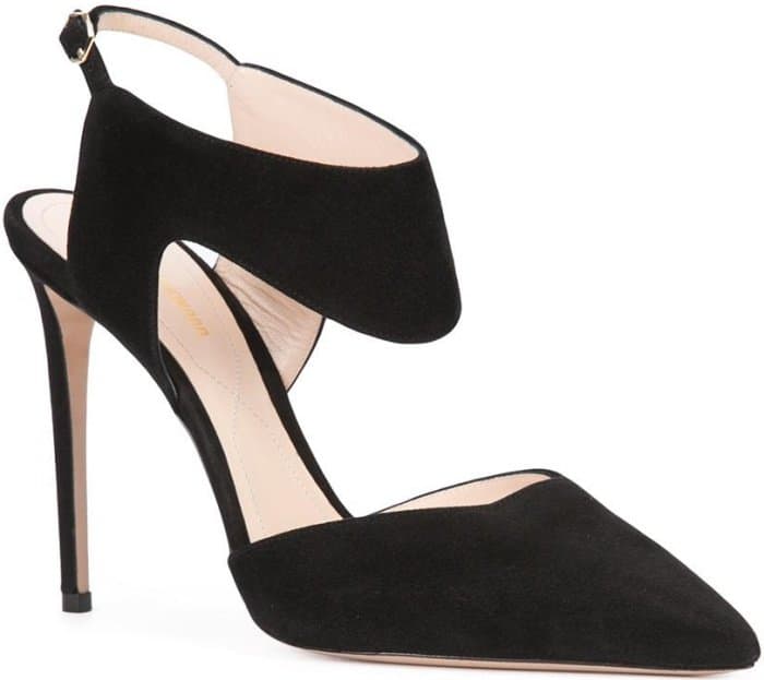 Nicholas Kirkwood “Leda” Pumps in Black Suede