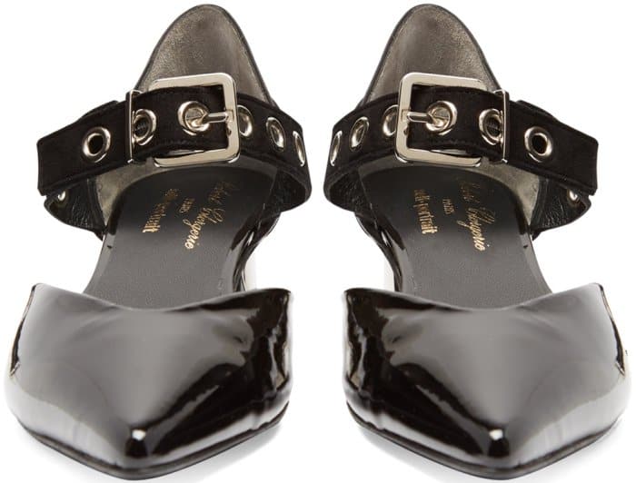 Self-Portrait x Robert Clergerie “Sasa” Patent Leather Pumps