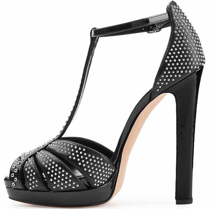 Alexander McQueen studded leather platform sandals