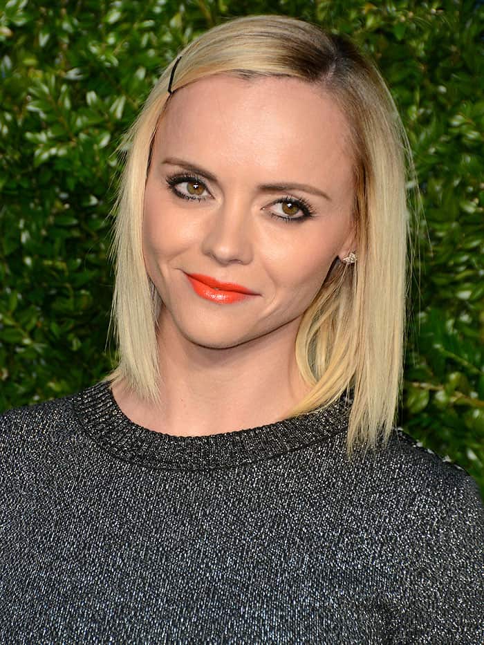 Christina Ricci at the Chanel Artists Dinner held during the 2017 Tribeca Film Festival at Balthazar restaurant in New York City on April 24, 2017.