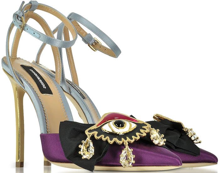 DSquared2 charm toe pumps