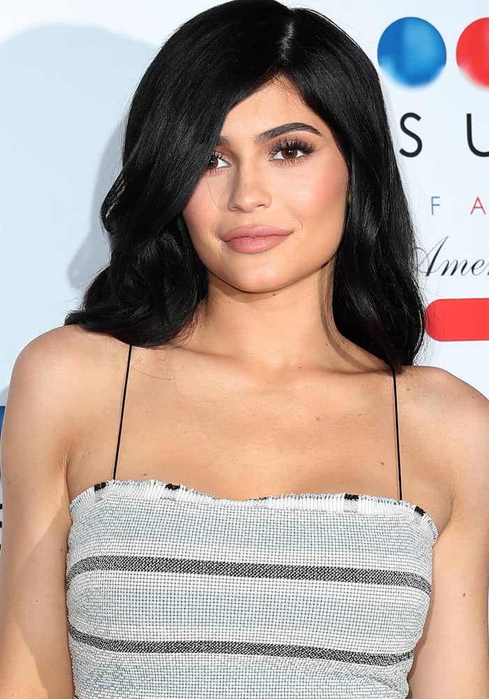 Kylie Jenner continues the grand opening celebration of Sugar Factory American Brasserie in Las Vegas at Fashion Show Mall on April 23, 2017