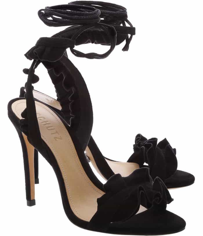 Schutz Irem ruffled sandals