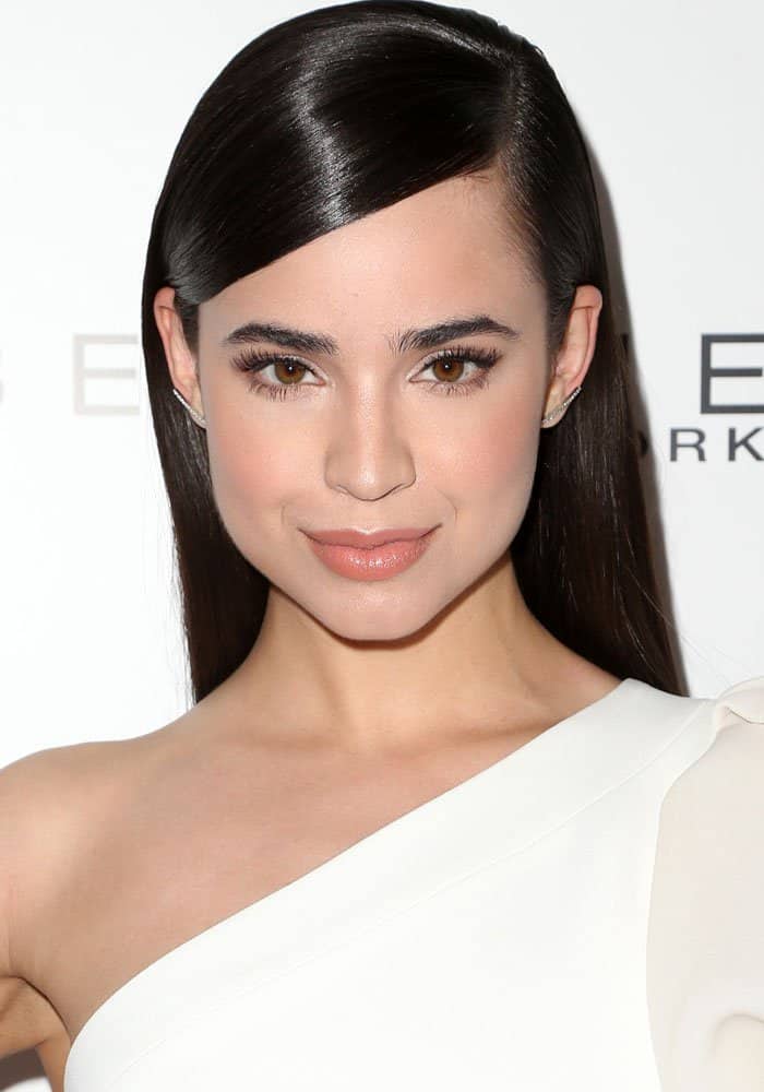 Sofia Carson at Marie Claire's Fresh Faces event in Hollywood on April 21, 2017