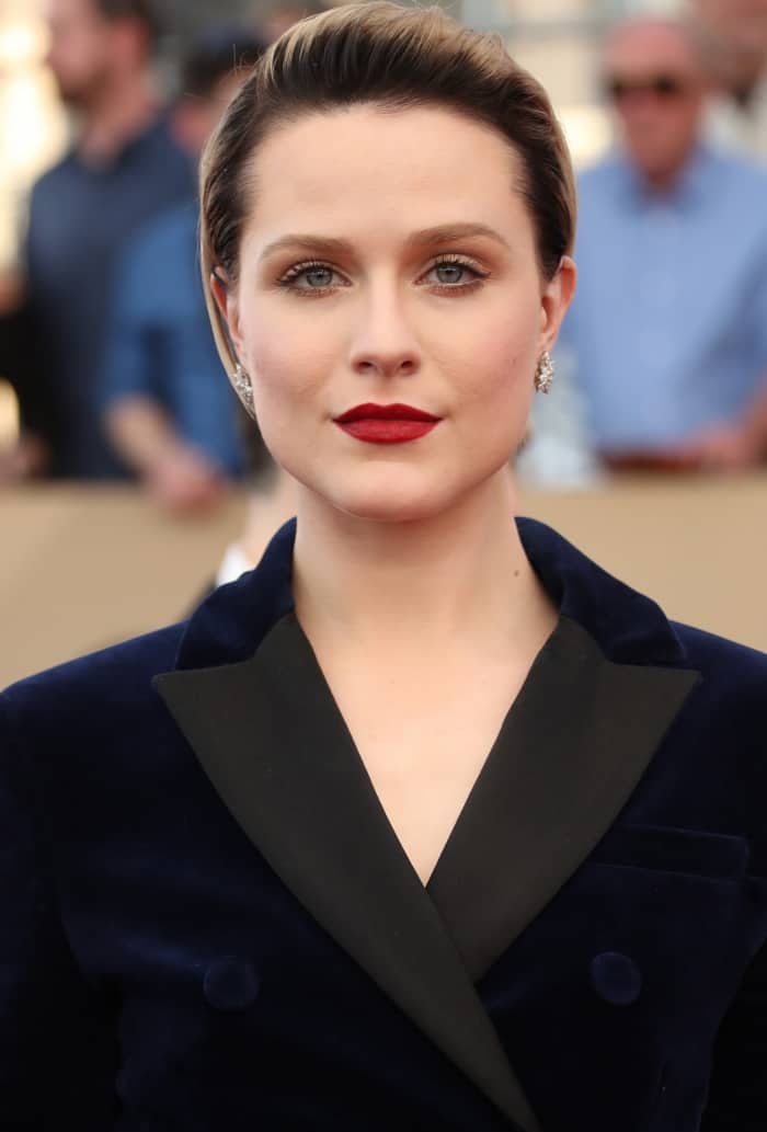 Evan Rachel Wood continued her commitment to female empowerment with her fashion choices