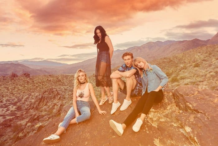 Lucky Blue Smith was featured in the campaign alongside his sisters, Pyper America, Starlie Cheyenne, and Daisy Clementine