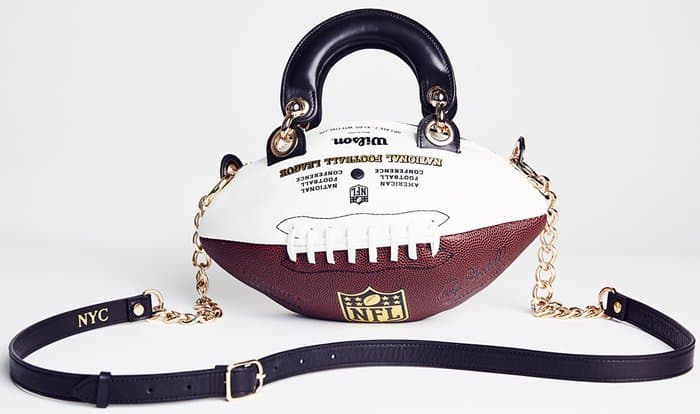 Andrea's Football Handbag