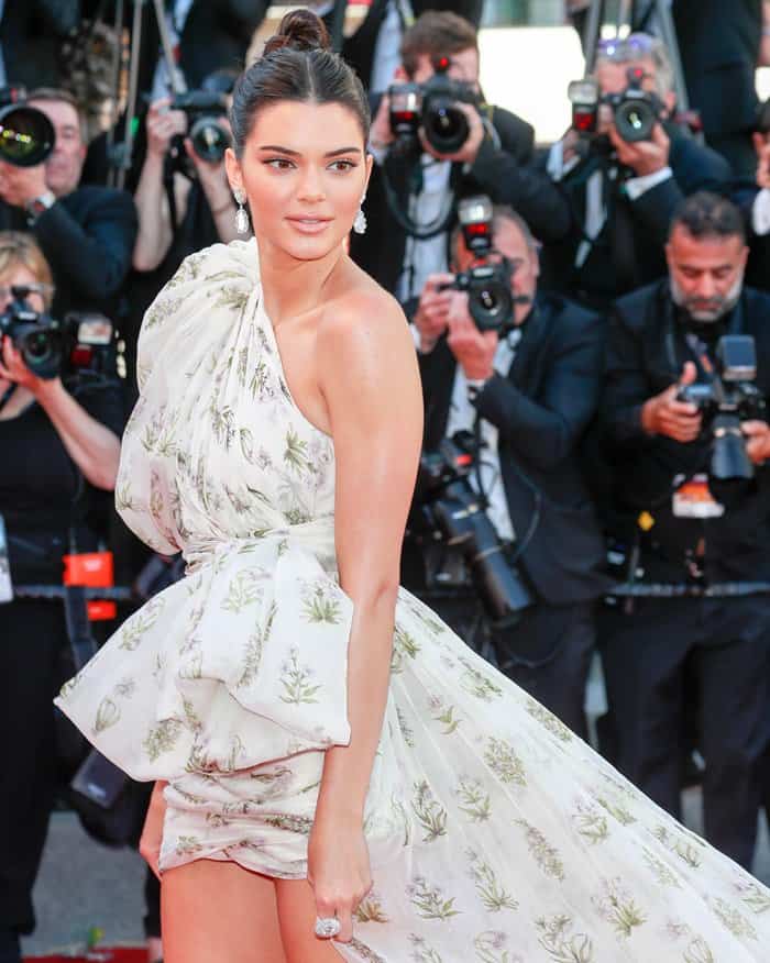Kendall Jenner at 70th annual Cannes Film Festival '120 Beats per Minute' premiere held at Palais des Festivals in Cannes, France.