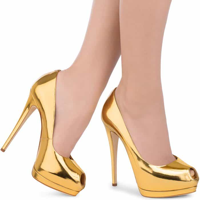 Giuseppe Zanotti 'Sharon' Peep-Toe Pumps